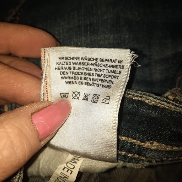 LA IDOL Girls Super Rhinestone Embroidered Blinged back pockets and belt loops 8 - Picture 10 of 10